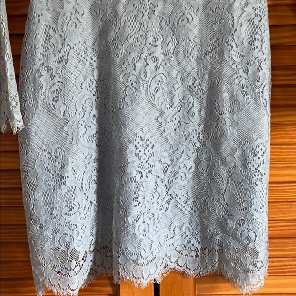 For Love And Lemons Light Blue Lace Dress - Picture 6 of 8